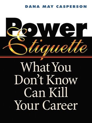 cover image of Power Etiquette